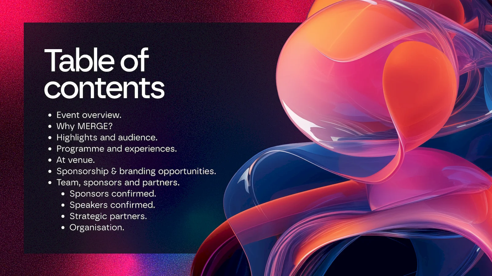 Merge Madrid Deck 2026